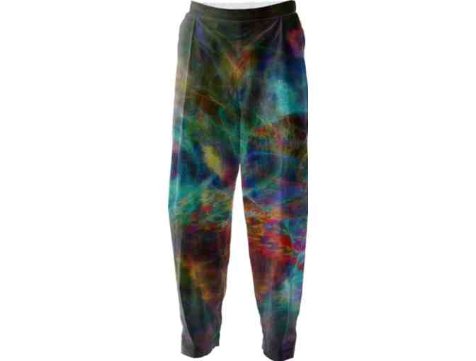 'LOVE VIBE' BY WBK: UNISEX 100% COTTON RELAXED ART PANT!