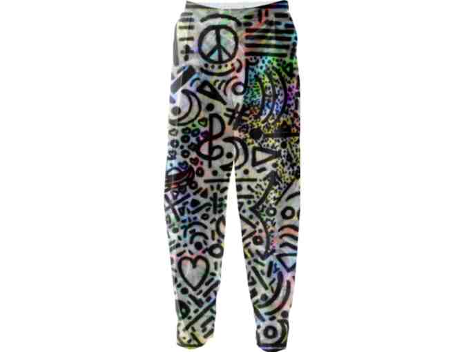 'SIGNS' by WBK: UNISEX! 100% COTTON PANT, Relaxed Fit