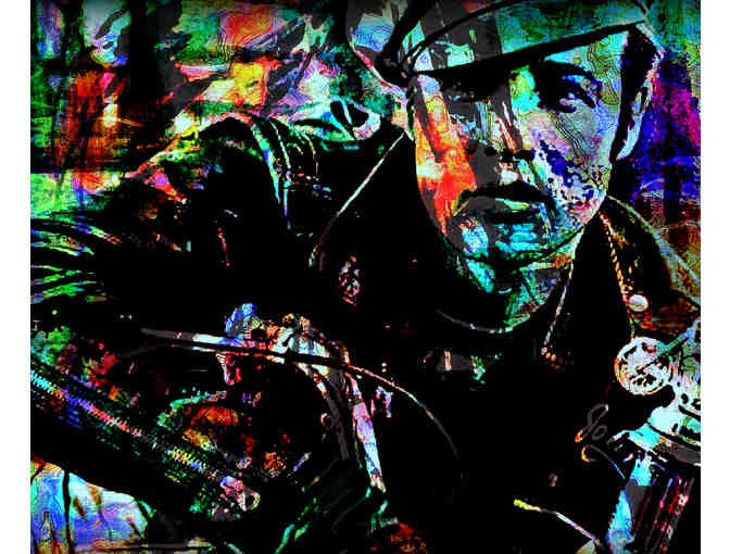 11X14' CANVAS, SPECIAL OFFER!: 'THE WILD ONE' BY WBK