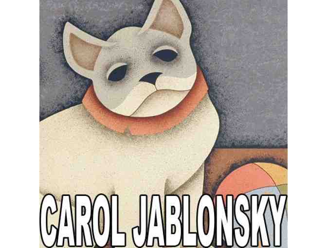 'Tempus Fugit Dog' by Carol Jablonsky'