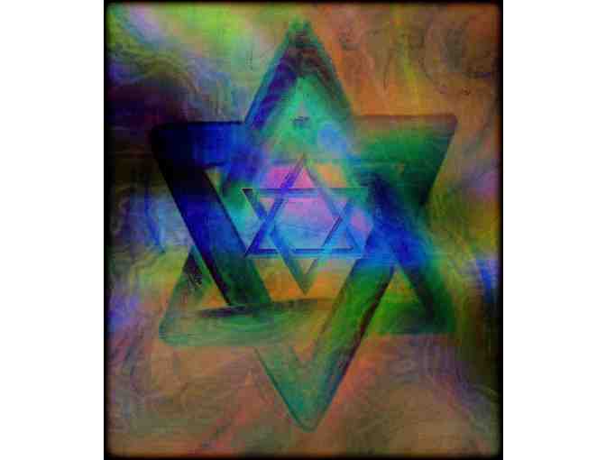'STARS OF DAVID':  Limited Edition A3 Giclee Print, personally signed by the artist!