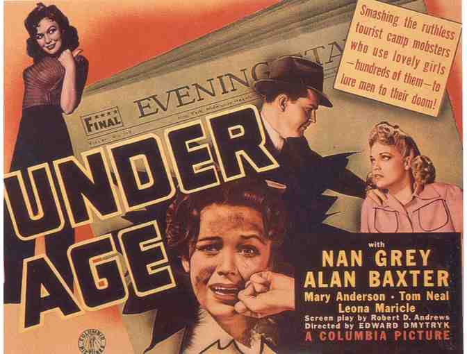 'Under Age' Vintage Movie Poster A3 Giclee Print