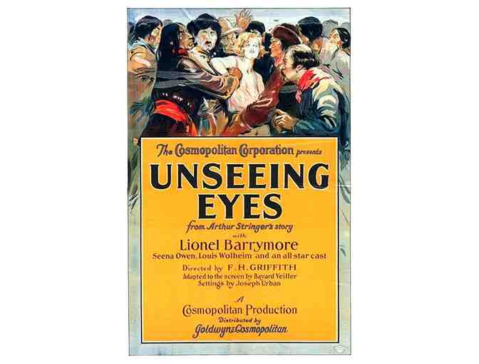 'Unseeing Eyes' Vintage Movie Poster A3 Giclee Print