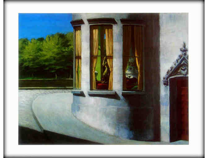 AUGUST IN THE CITY BY EDWARD HOPPER
