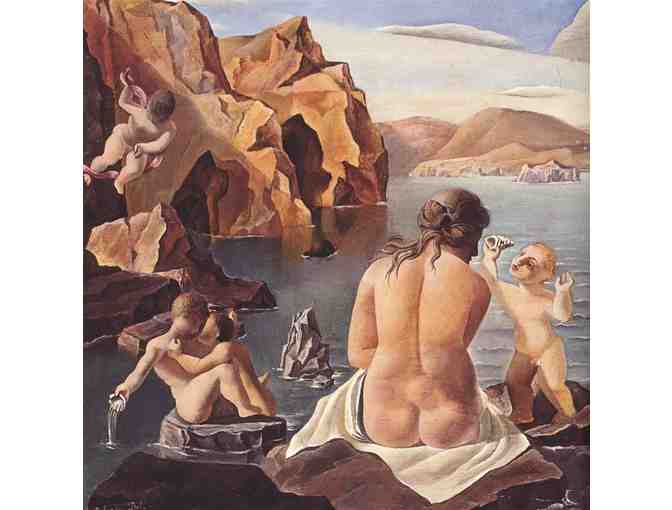 A3 GICLEE PRINT (BID) OR 30X40' CANVAS (BUY NOW):  'Venus and Cupids' by Salvador Dali