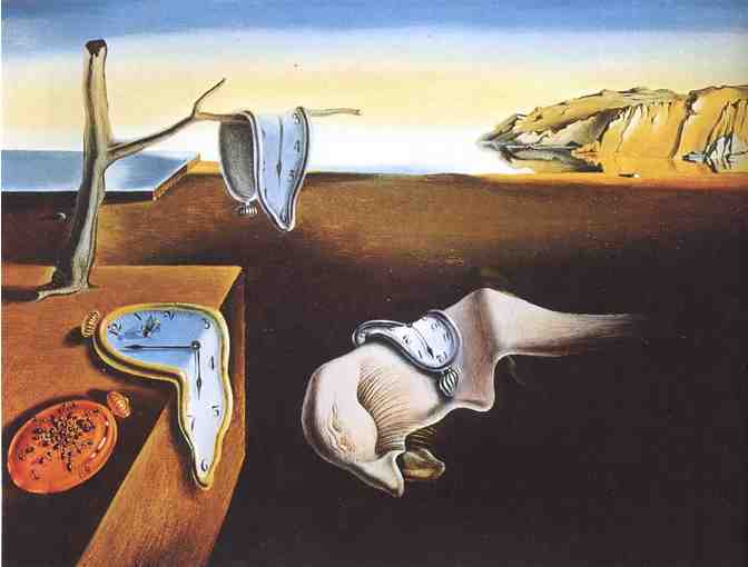 A3 GICLEE PRINT (BID) OR 30X40' CANVAS (BUY NOW): 'The Persistence of Memory' by DALI