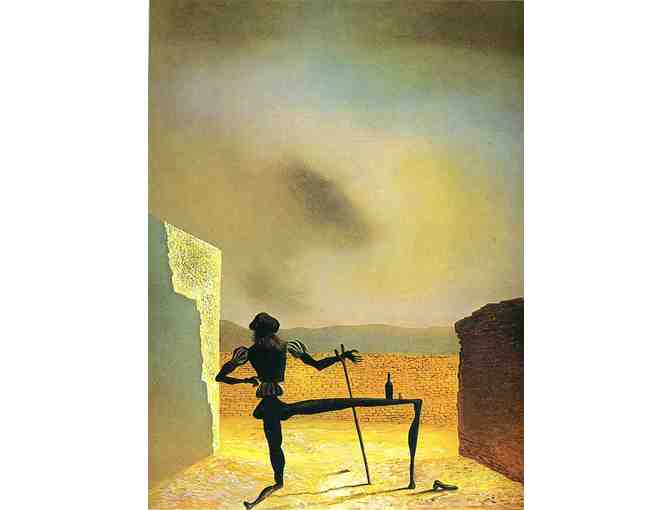 A3 GICLEE PRINT (BID) OR 30X40' CANVAS (BUY NOW): 'The Ghost Of Vermeer' by DALI