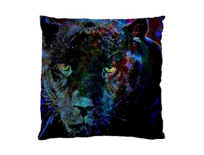 ! 2 SIDED ART DELUXE CUSHION CASE(S) +A3 GICLEE PRINT!: 'OUT OF THE DARKNESS' BY WBK