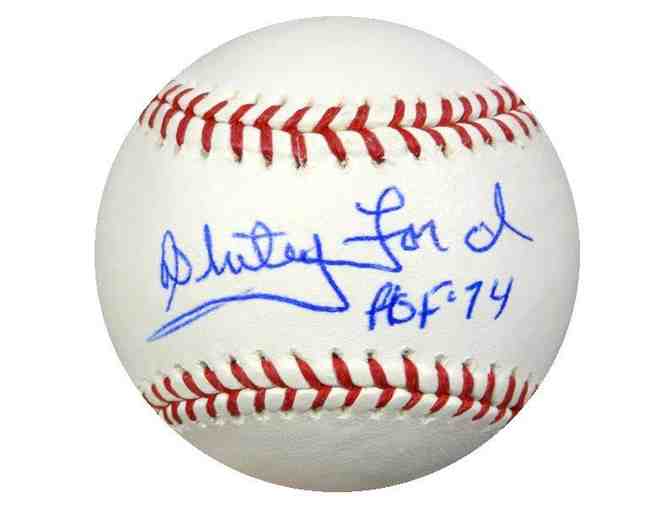 Whitey Ford New York Yankees Autographed Baseball