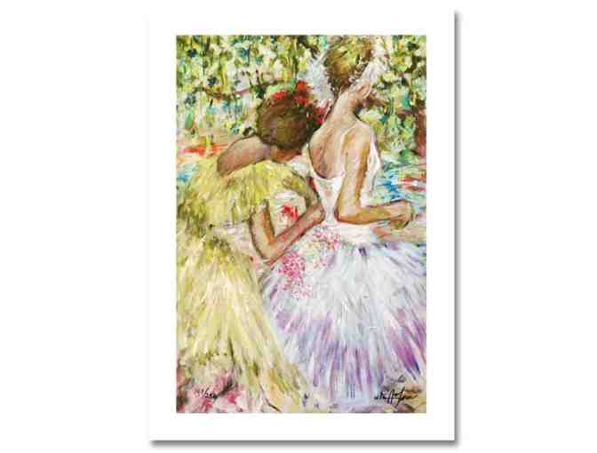 'BALLERINA ADJUSTING DRESS' BY RITA ASFOUR!  VERY COLLECTIBLE!