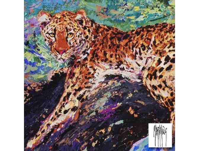 'Reclining Leopard' by Mark King