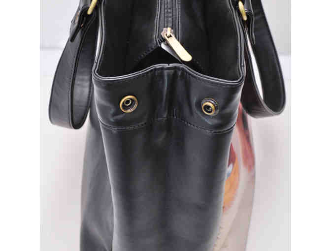 * 'UNDER THE SEA' BY WBK: CUSTOM MADE LEATHER TOTE BAG!