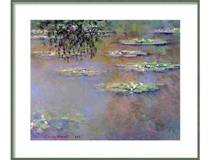 'Waterlilies, 1903' by Claude Monet: Custom Framed Art Print!
