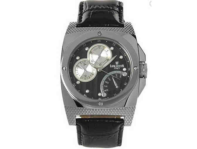 NEW!  LANCASTER DESIGNER WATCH, MADE IN ITALY!