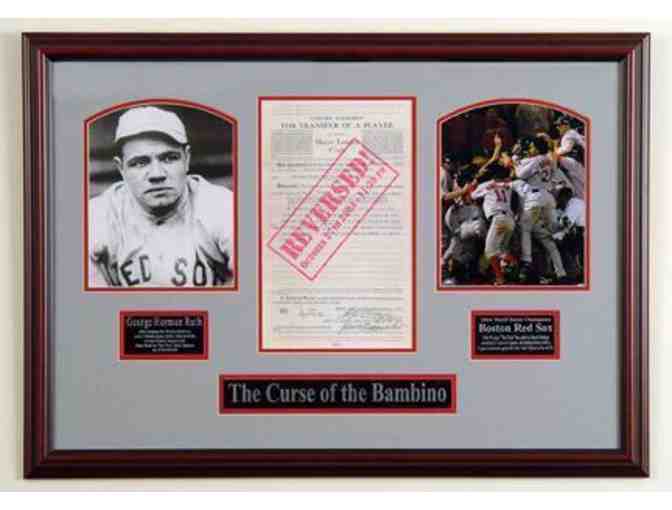 'Reverse the Curse' Bambino Red Sox Collage