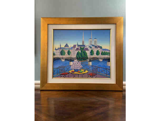 Paris Pont De Arts Painting