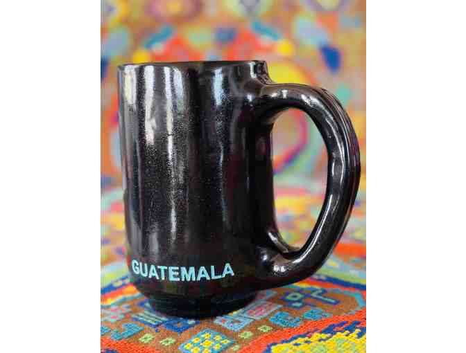 Fridas Restaurant Black Ceramic Mug