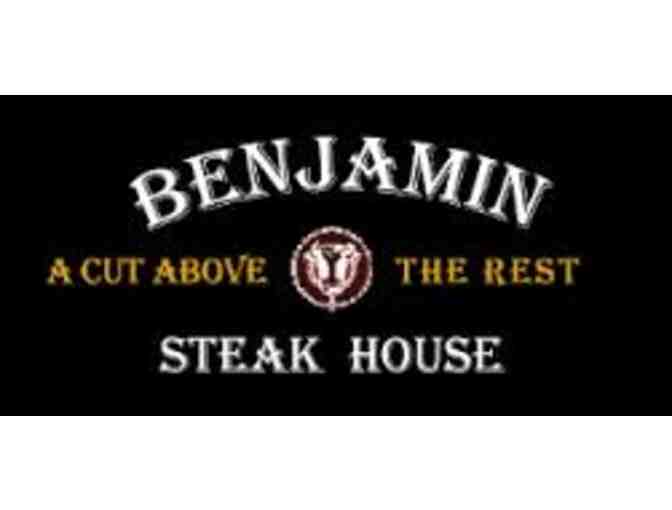 $150 Gift Certificate at The Benjamin Steakhouse