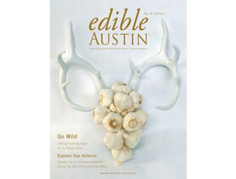 2 Year Subscription to Edible Austin