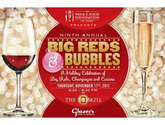 A Pair of Big Reds & Bubbles Tickets