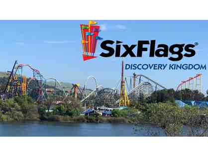 2 tickets to Six Flags Discovery Kingdom