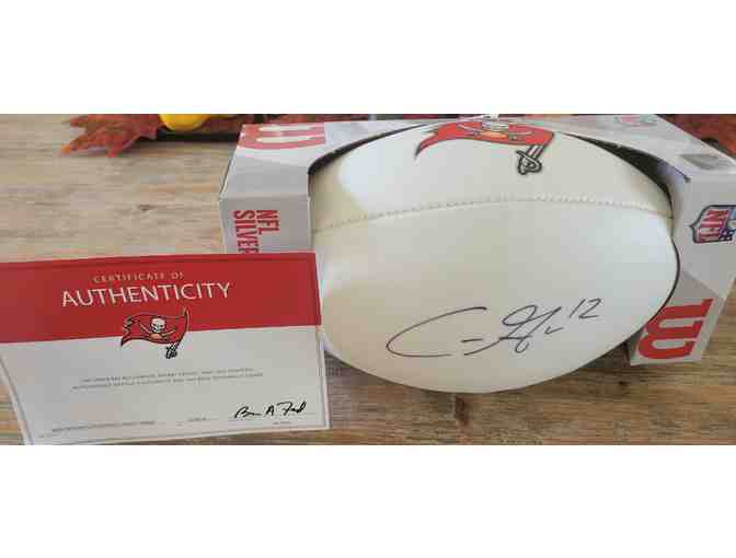 Authentic Chris Godwin Autographed Football