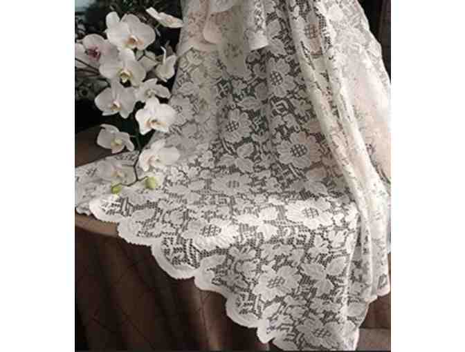 Wedding or Garden Party Event Tablecloth Sets for 7 Tables