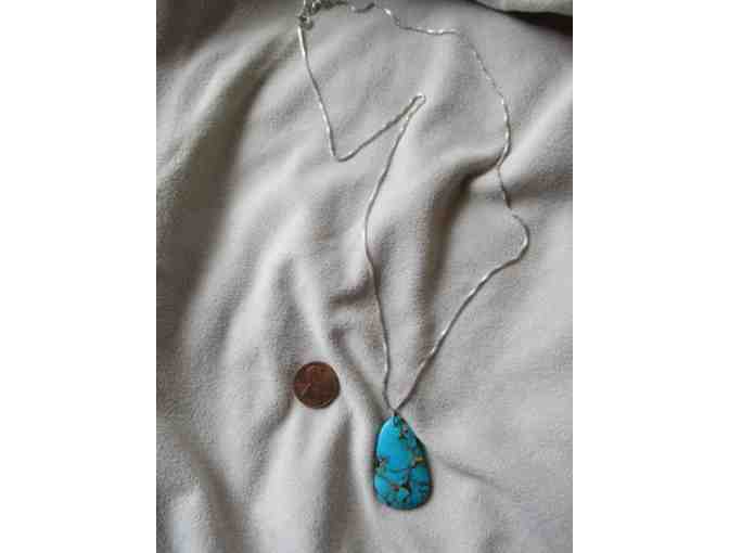 Turquoise Pendant by Nancy Keleher & Sam Morrison
