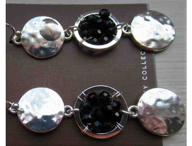 Silver Dangle Earrings by Rain Jewelry