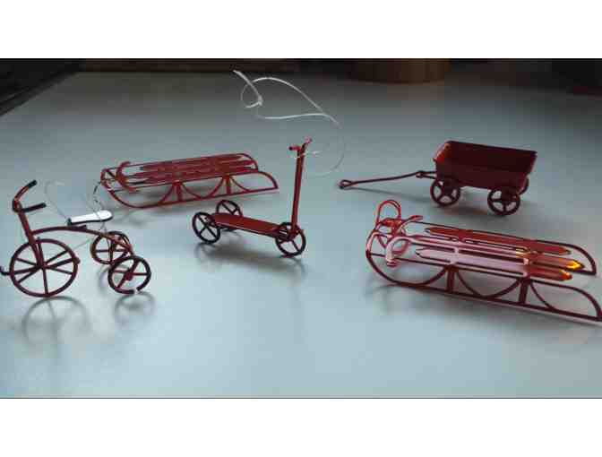 Small Christmas Tree with Cute Miniature Ornaments