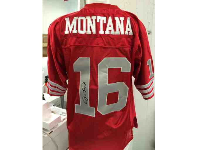 Joe Montana Hand Signed San Francisco 49ers Jersey