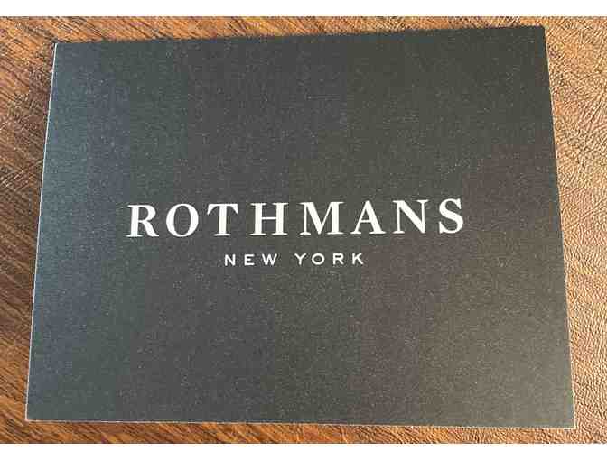 Rothmans NY Gift Certificate - Photo 1