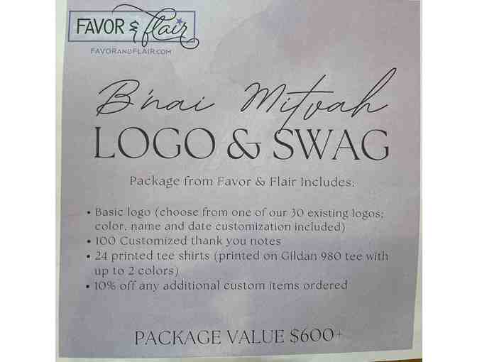 B'Nai Mitzvah Logo & Swag - Photo 1