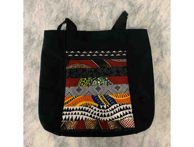 Artistic Black Canvas Bag