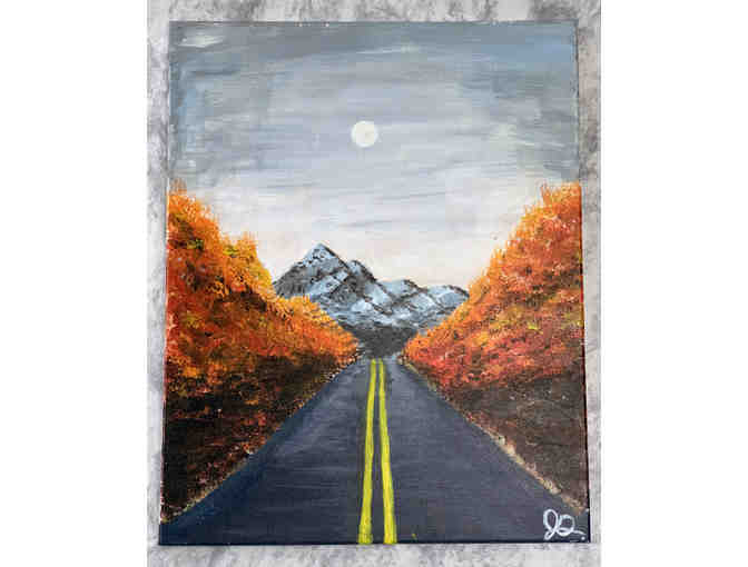 Autumn in the Rockies Canvas Painting
