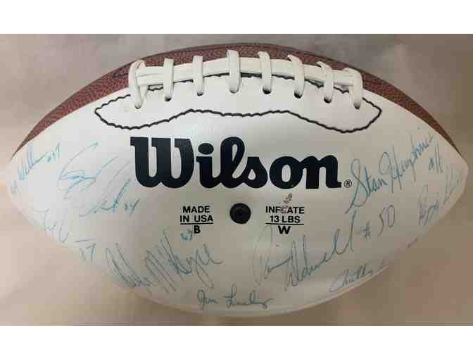 Signed NFL Super Bowl XXII Game Ball, Washington Football Team