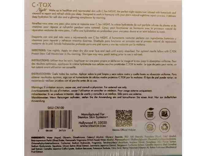 Stemtox Ultra-Hydrating and Restoring Overnight Creme