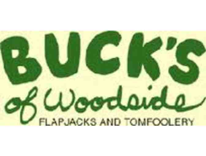 $35 Gift Certificate for Bucks of Woodside