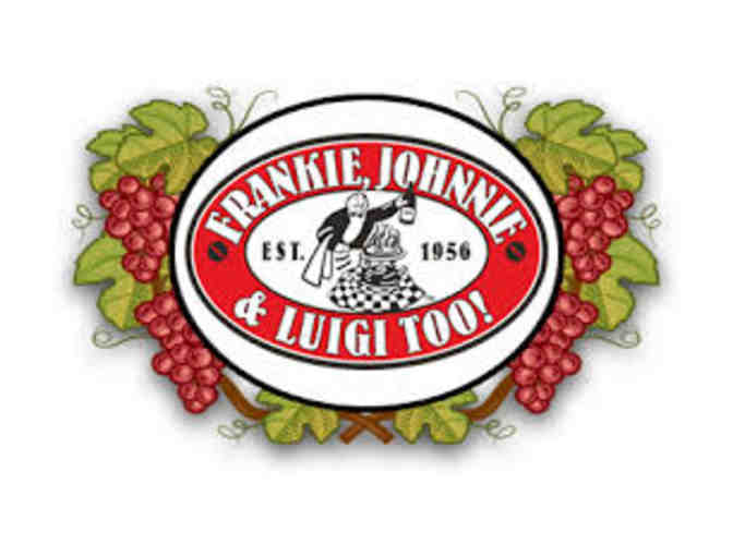 Large Pizza at Frankie, Johnnie & Luigi Too!