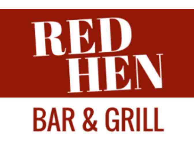 $50 Gift Certificate for The Red Hen Bar and Grill in Napa