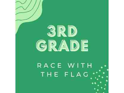 3rd Grade Race with the Flag - Black