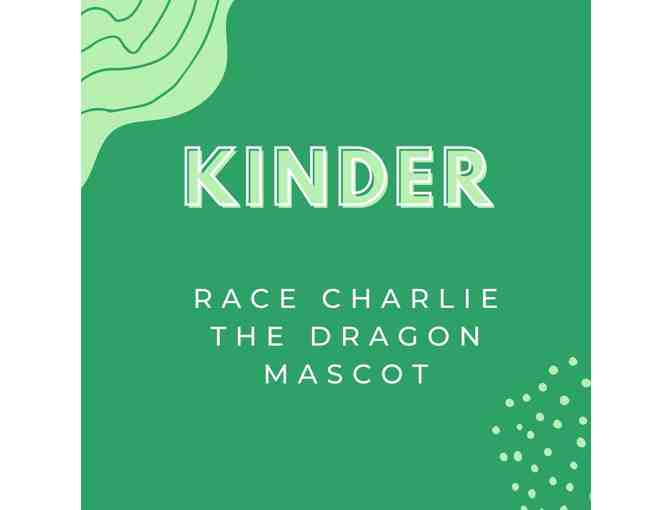 Kinder-Race Charlie the Dragon Mascot