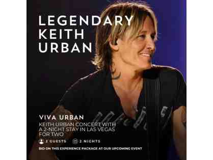 Keith Urban Concert with 2-Night Stay in Las Vegas for (2)