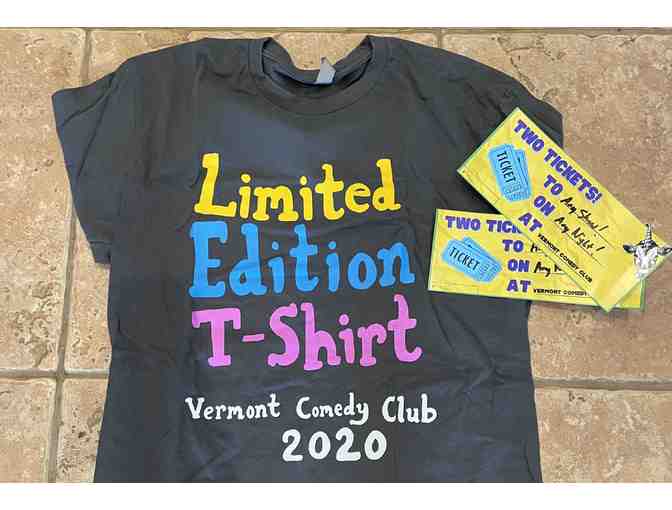 VT Comedy Club Prize Pack: Four Tickets to Any Show, Shirt, and Stickers - Photo 2