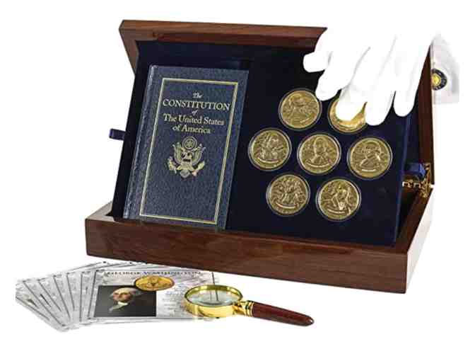 The Franklin Mint Founding Fathers Coin Collection