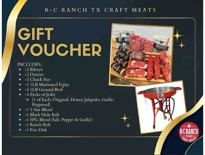 Exquisite Bundle of RC Ranch TX Craft Meats! Generously Donated by Geyer Dybesland