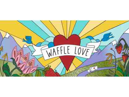 WAFFLE LOVE - 5 WAFFLE CARDS #1