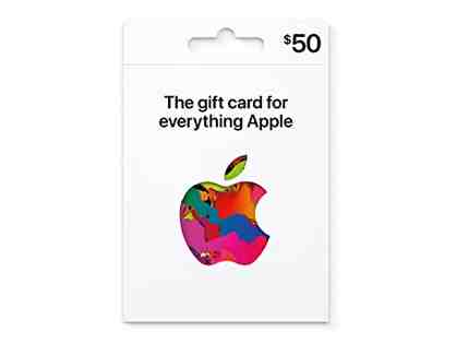 APPLE GIFT CARD - $50.00