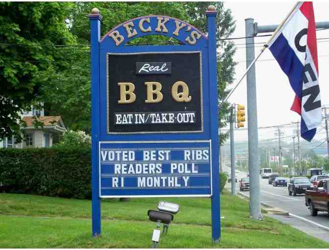 Becky's Real BBQ $25 Gift Certificate
