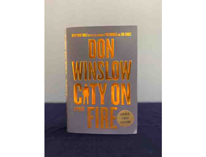 Don Winslow's Signed Copy of 'City On Fire' Novel